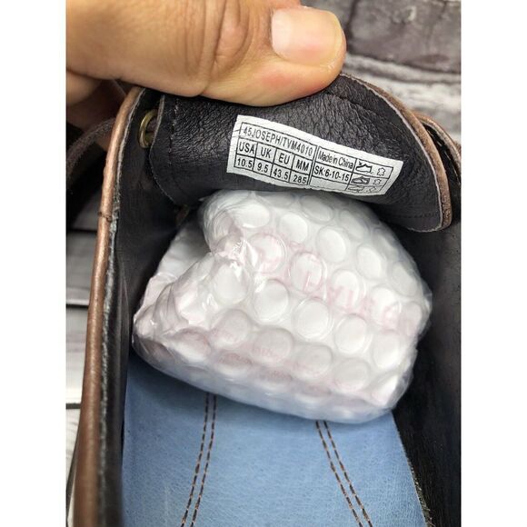 Vionic Joseph Orthaheel Brown Leather Plain Toe Oxfords Lace Shoes Men Sz 10.5US - Picture 11 of 16